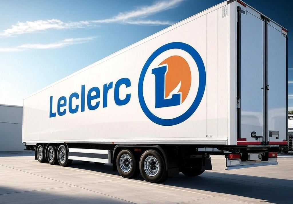 remorque frigorifique Leclerc