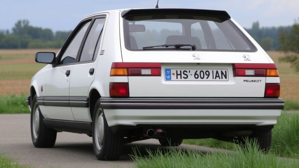 restaurer Peugeot 305 gti 16