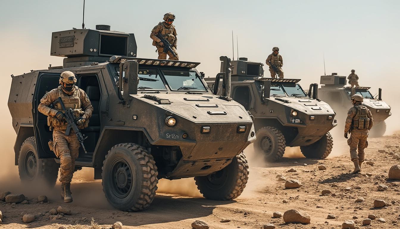 découvrez comment le grizzly est devenu le véhicule incontournable de l'armée de terre : de sa conception innovante à sa mise en service opérationnelle sur roues, suivez l'évolution de ce blindé français.