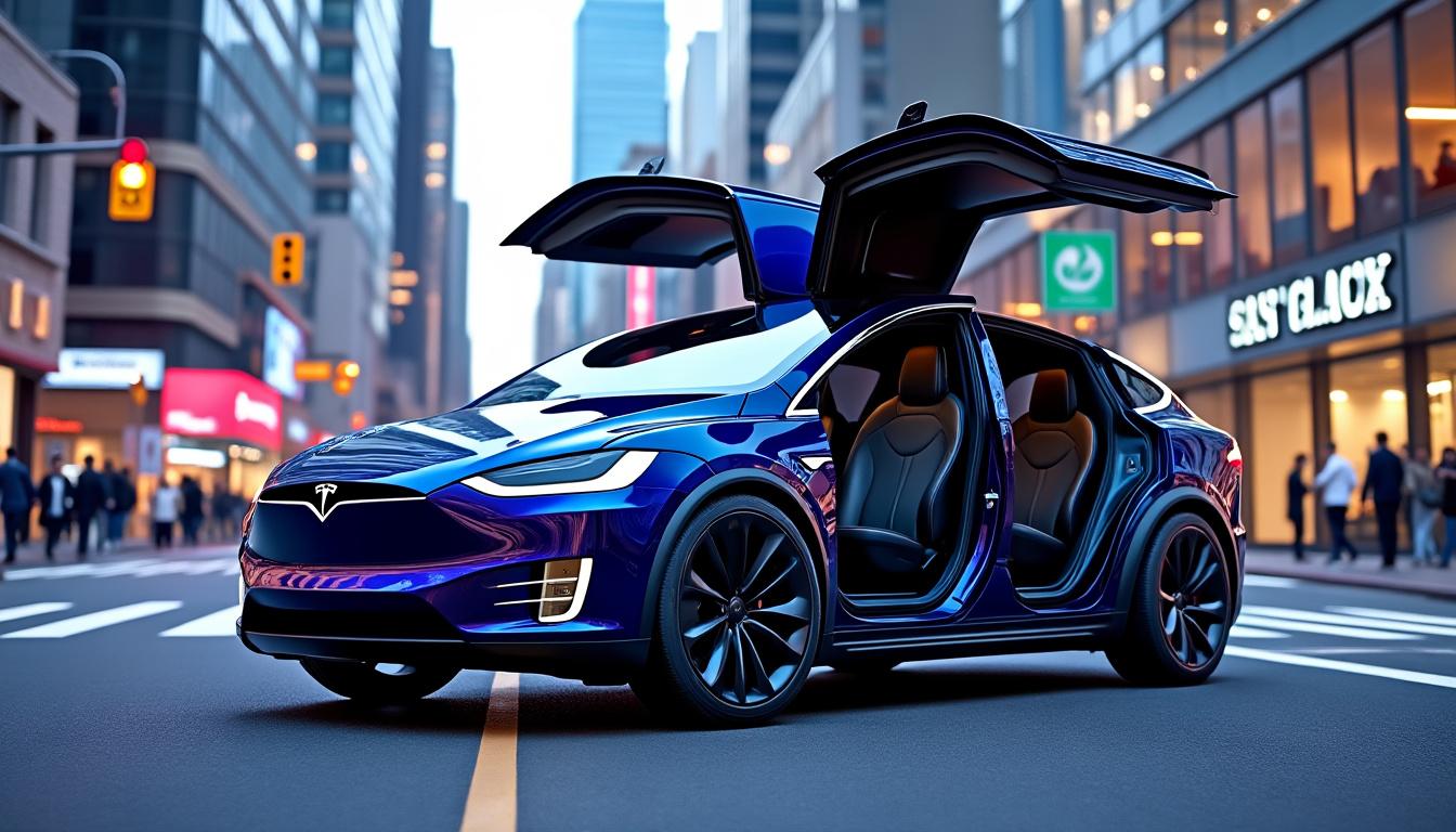 découvrez pourquoi la tesla à portes papillon fascine tant : design futuriste, innovation technologique et allure spectaculaire. plongez dans les raisons qui expliquent cette attraction unique !