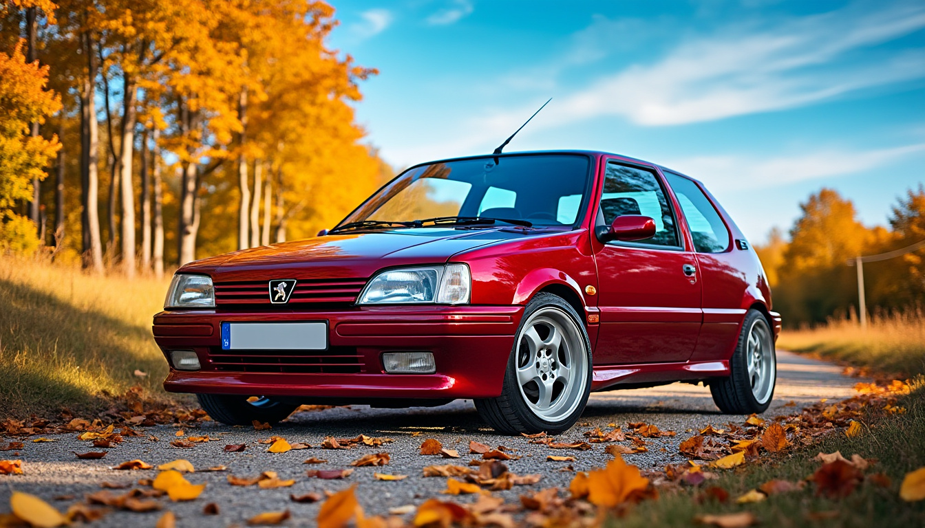 découvrez la peugeot 309 gti 16 soupapes turbo, une icône intemporelle de l’automobile française. performances, histoire et passion : tout ce qu’il faut savoir sur ce classique qui séduit encore les passionnés d’anciennes générations à aujourd’hui.