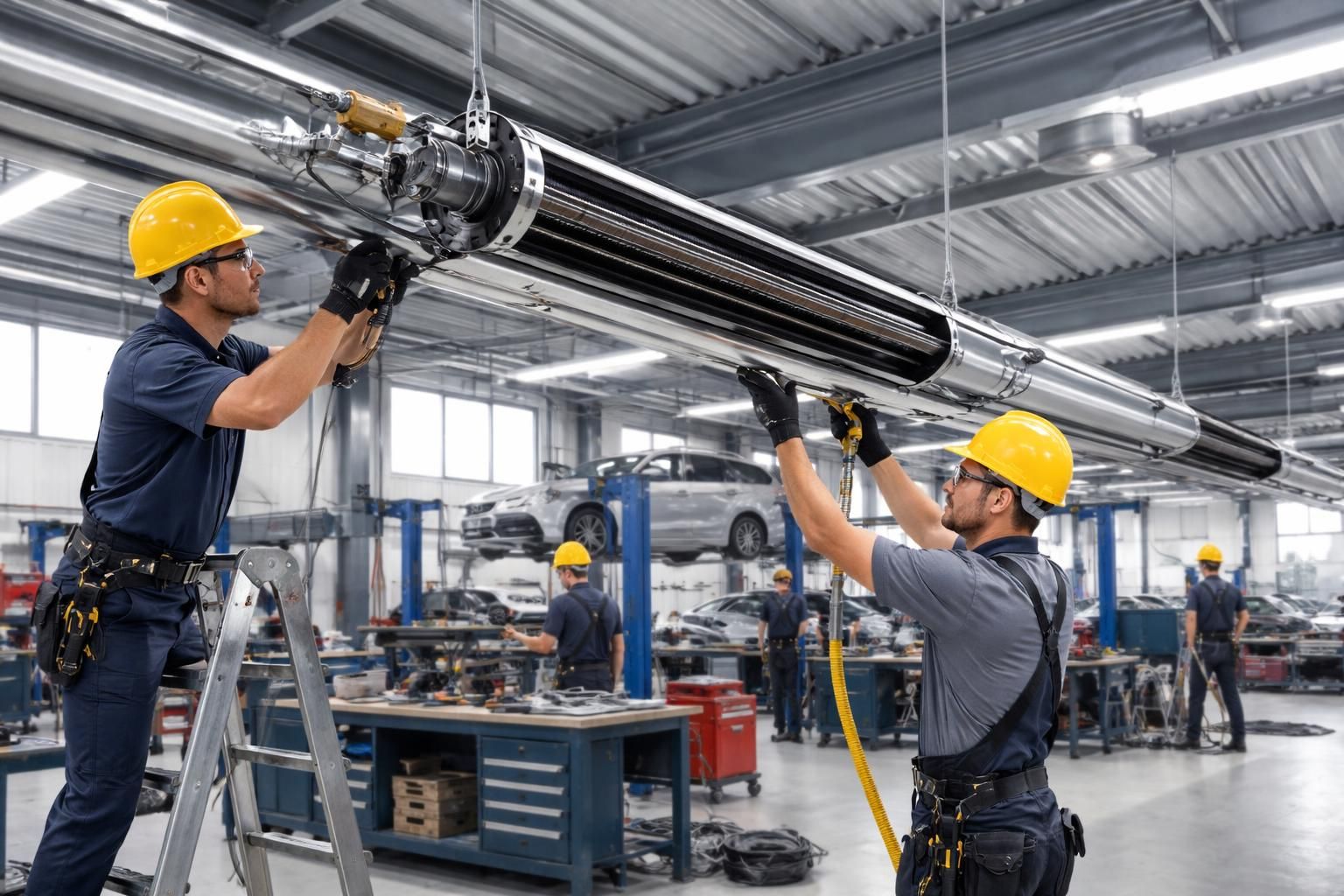 découvrez notre guide complet pour l'installation des tubes radiants gaz en atelier mécanique, incluant les étapes clés, les conseils de sécurité et les meilleures pratiques.