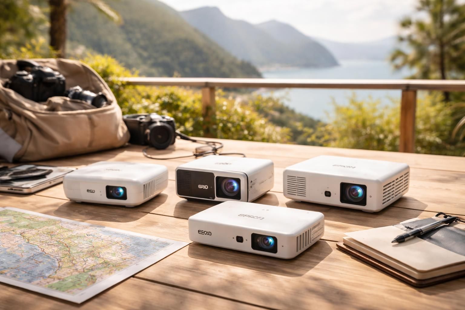 découvrez comment choisir le mini vidéoprojecteur epson idéal pour vos voyages en comparant les critères essentiels tels que la portabilité, la qualité d'image et l'autonomie.