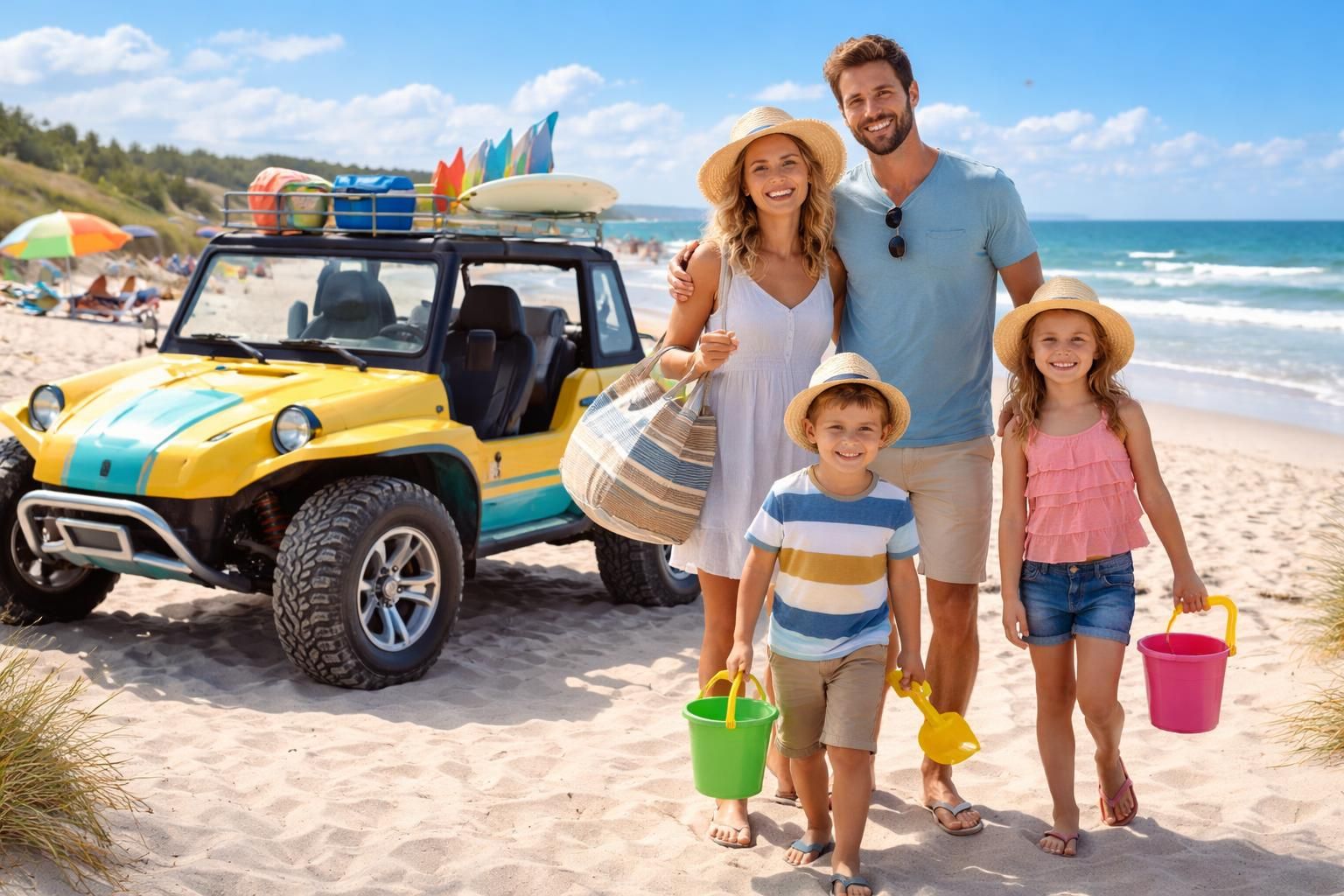 découvrez pourquoi choisir une voiture de plage est l'idéal pour voyager en famille, alliant confort, praticité et plaisir pour des aventures inoubliables au bord de la mer.